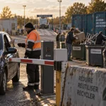 Déchetterie perpignan : dépôt trié avec badge à l’entrée