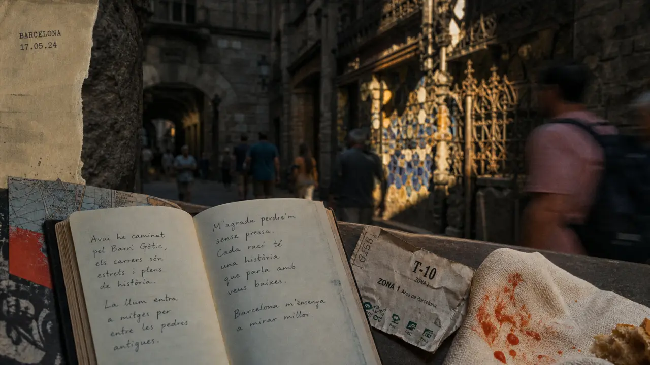 La culture de barcelone au Barri Gòtic : catalan et modernisme