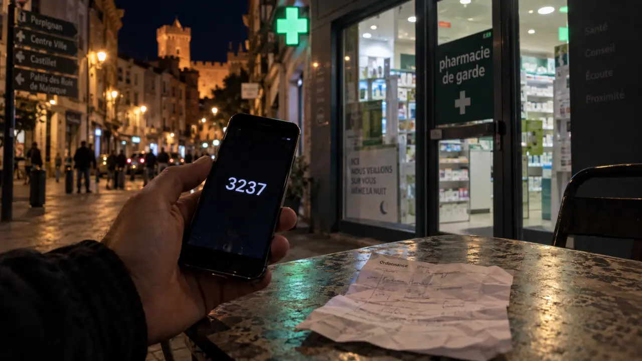 Pharmacie de garde perpignan ouverte en urgence, numéro 3237