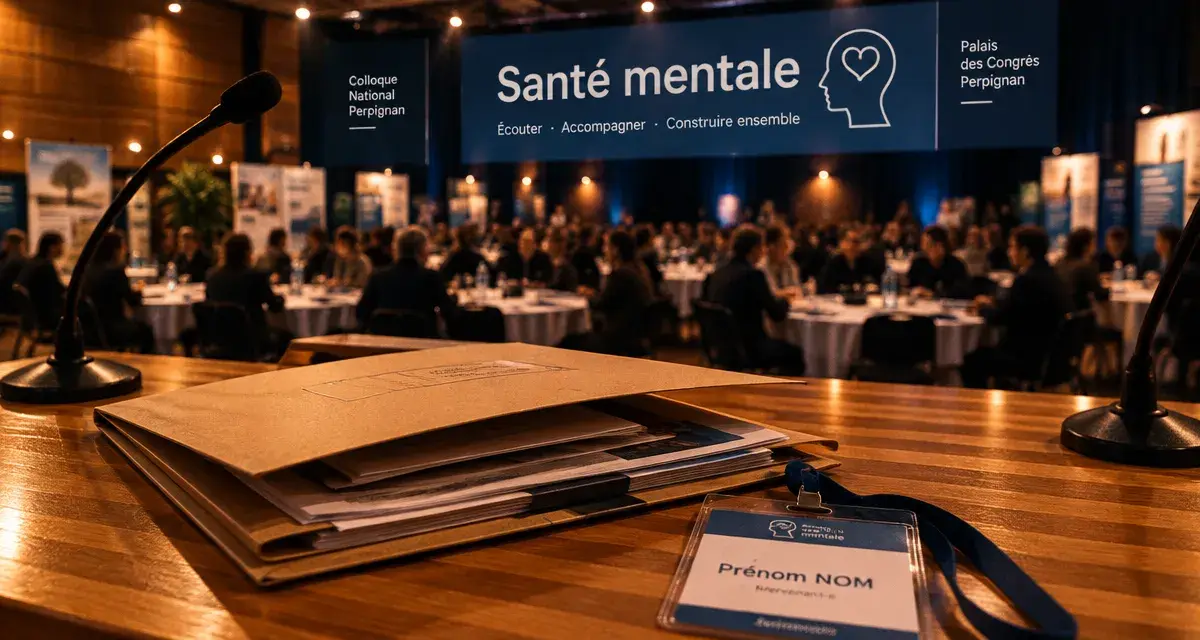 Santé mentale : plus de 500 participants aux assises de Perpignan