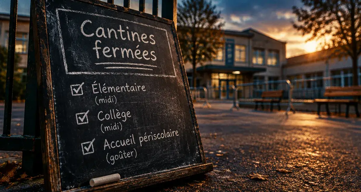 Grève dans le périscolaire : neuf cantines fermées ce vendredi à Perpignan