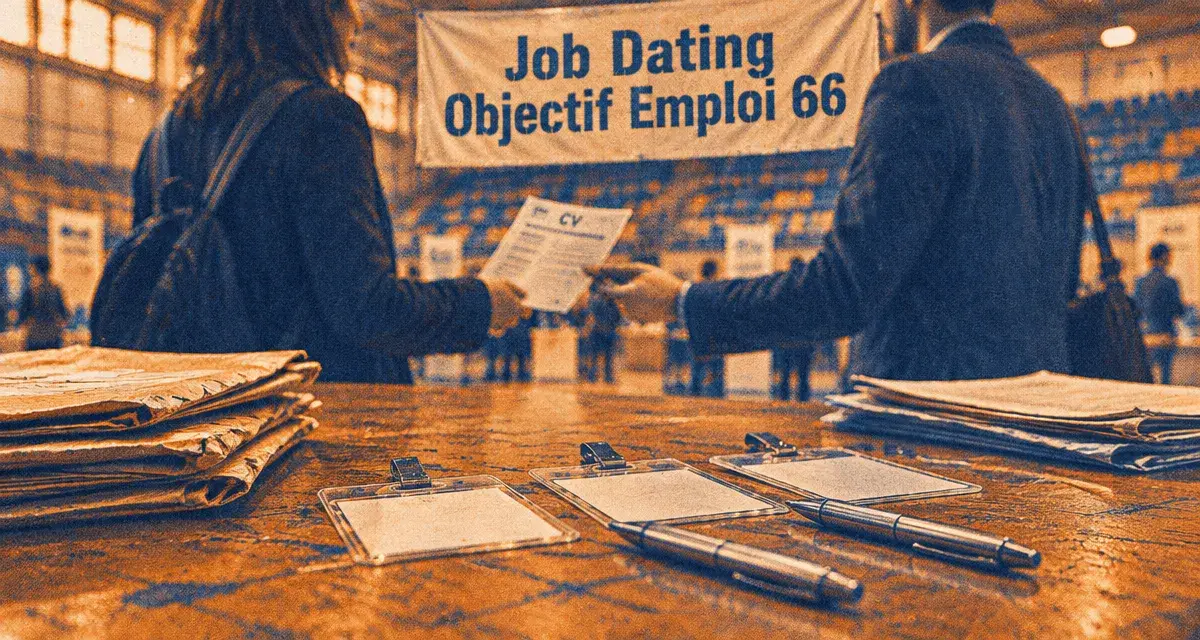 Job Dating Objectif Emploi 66 mercredi au stade Aimé-Giral