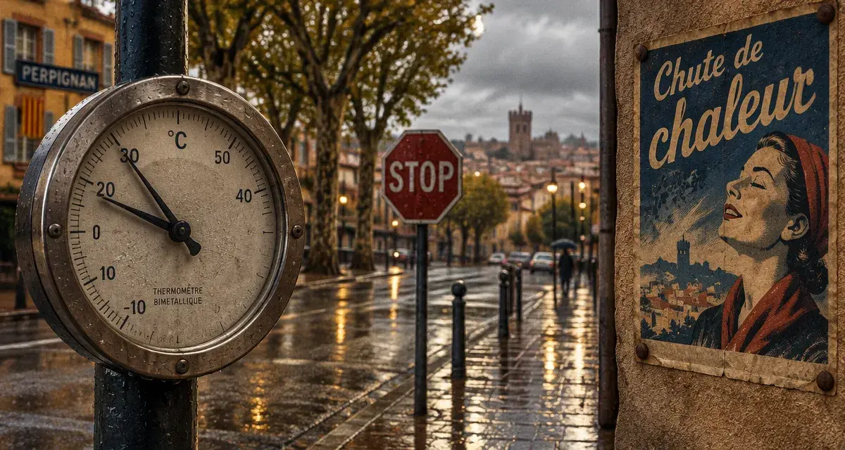 Météo : jusqu’à 15 degrés de moins attendus à Perpignan ce week-end