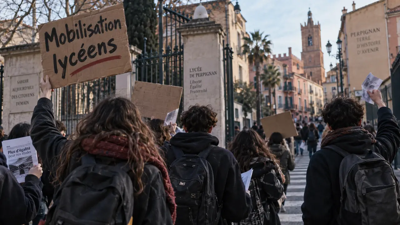Mobilisation à Perpignan : lycées et université attendus dans la rue