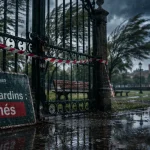 Orages à Perpignan : les parcs et jardins fermés jusqu’à nouvel ordre
