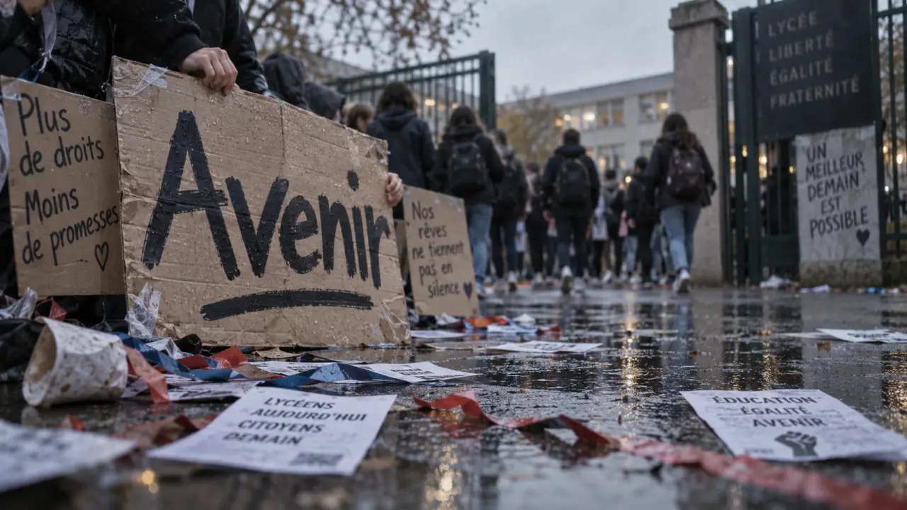 À Perpignan, des lycéens bloquent plusieurs établissements pour leur avenir