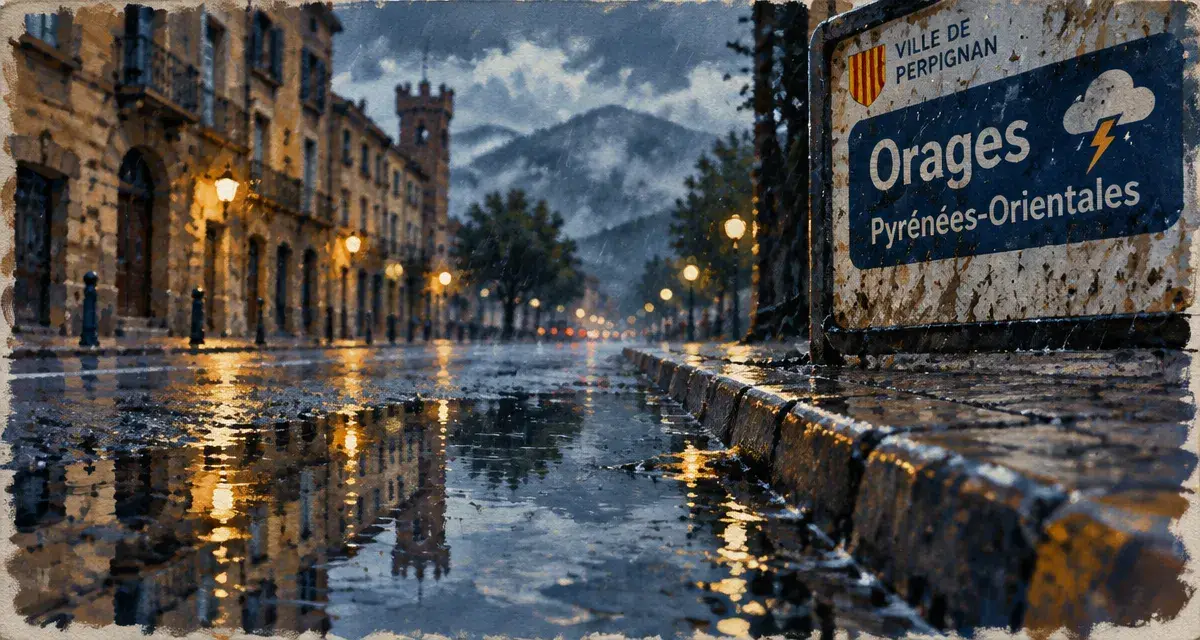 Pluies et orages : jusqu’à 150 mm attendus dans les Pyrénées-Orientales