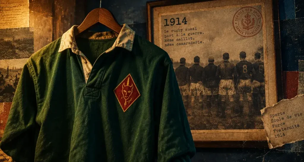Un maillot vert pour l’USAP en Challenge Cup, hommage aux Green Devils
